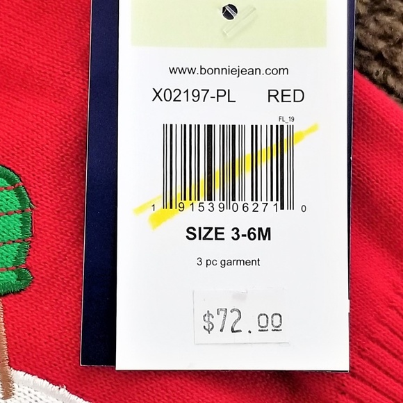 Matt's Scooter Holiday 3Pc Outfit Boys 3-6M NWT - Picture 4 of 7